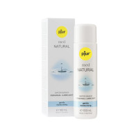 Лубрикант на водной основе pjur med Natural 100 мл, с растительным глицерином, для сухой кожи