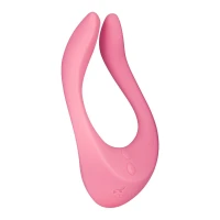 Вібратор для пар Satisfyer Endless Joy Pink, 3 незалежні мотори, багатофункціональний — Просмотреть изображение 1