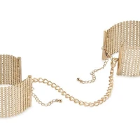 Наручники Bijoux Indiscrets Desir Metallique Handcuffs - Gold, металеві, стильні браслети — Переглянути зображення 2
