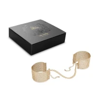 Наручники Bijoux Indiscrets Desir Metallique Handcuffs - Gold, металеві, стильні браслети — Переглянути зображення 4