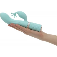 Розкішний вібратор-кролик Pillow Talk - Kinky Teal з кристалом Сваровські, потужний — Переглянути зображення 5