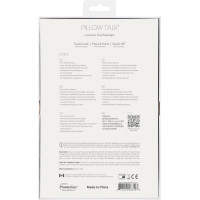 Роскошный вибратор-кролик Pillow Talk - Kinky Teal с кристаллом Сваровски, мощный — Просмотреть изображение 10