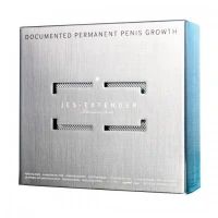 Екстендер для збільшення члена Jes-Extender Titanium, ремінцевий, алюмінієвий кейс — Переглянути зображення 4
