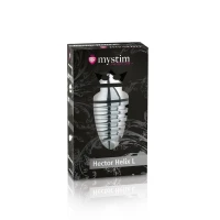 Металева анальна пробка Mystim Hector Helix L для електростимулятора, діаметр 5 см — Переглянути зображення 6