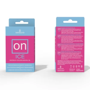 Збуджувальні краплі для клітора Sensuva – ON Arousal Oil for Her Ice (5 мл) охолоджувальні, до 30 хвилин