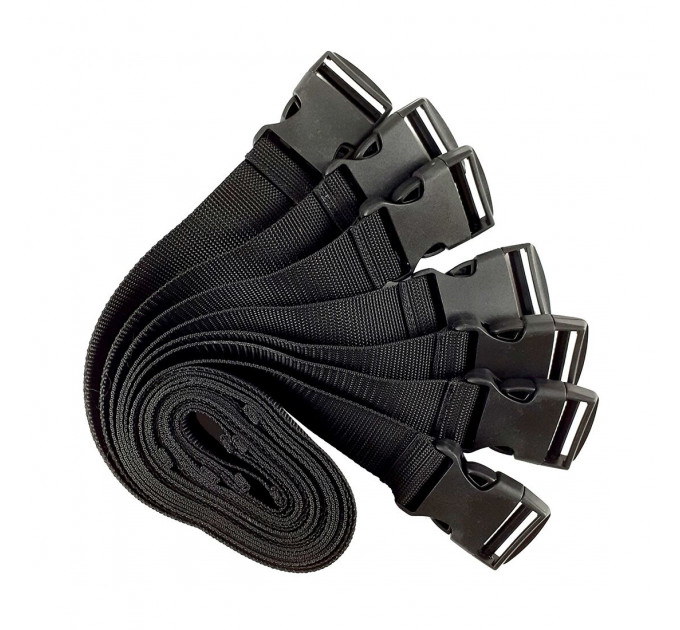 Ремені для бондажу Art of Sex - BDSM Bondage Black Night Simple