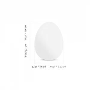 Мастурбатор-яйце Tenga Egg Tornado зі спірально-геометричним рельєфом