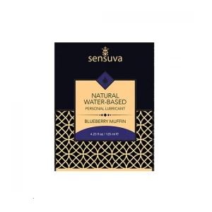 Пробник Sensuva – Natural Water-Based Blueberry Muffin (6 мл)