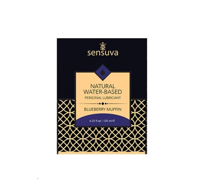 Пробник Sensuva – Natural Water-Based Blueberry Muffin (6 мл)
