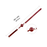 Повітропроникний кляп Alive Discretion Red — Переглянути зображення 2