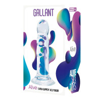 Прозрачный фаллоимитатор Alive Gallant Jelly Dildo