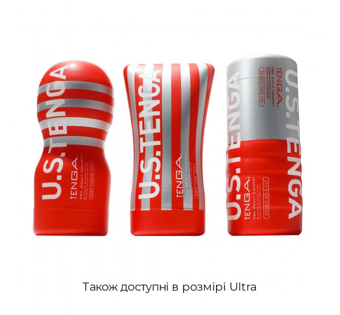 Мастурбатор Tenga US Deep Throat (Original Vacuum) Cup STRONG (глибока глотка велика)