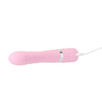 Розкішний кролик з ротацією та вібрацією Pillow Talk Lively Pink, кристал Сваровскі — Переглянути зображення 5
