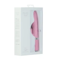 Розкішний кролик з ротацією та вібрацією Pillow Talk Lively Pink, кристал Сваровскі — Переглянути зображення 10