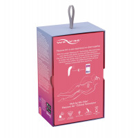 Вакуумный смарт-стимулятор для пар We-Vibe Melt Coral, удобно совмещать с проникающим сексом — Просмотреть изображение 10