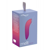 Вакуумний смарт-стимулятор для пар We-Vibe Melt Coral, зручно поєднувати з проникним сексом — Переглянути зображення 14