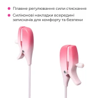 Смарт-вібратор для грудей Lovense Gemini, регулювання стискання соска, можна носити — Переглянути зображення 6