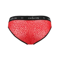 Чоловічі напівпрозорі труси Passion 031 SLIP MIKE XXL/XXXL Red, під леопард — Переглянути зображення 6