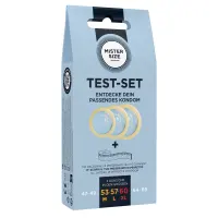 Набір презервативів Mister Size test-set 53–57–60, 3 розміри + лінійка, товщина 0,05 мм — Переглянути зображення 2