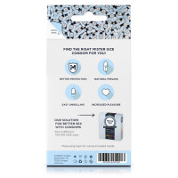 Набір презервативів Mister Size test-set 53–57–60, 3 розміри + лінійка, товщина 0,05 мм — Переглянути зображення 7