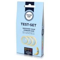 Набір презервативів Mister Size test-set 53–57–60, 3 розміри + лінійка, товщина 0,05 мм — Переглянути зображення 3
