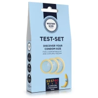 Набір презервативів Mister Size test-set 53–57–60, 3 розміри + лінійка, товщина 0,05 мм — Переглянути зображення 4