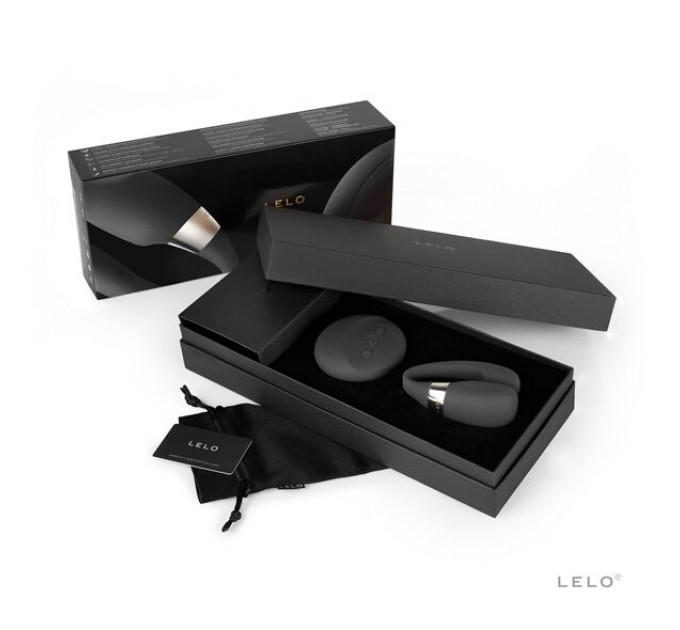 Вібратор для пар LELO Tiani 3 Black, 2 мотори, пульт ДК
