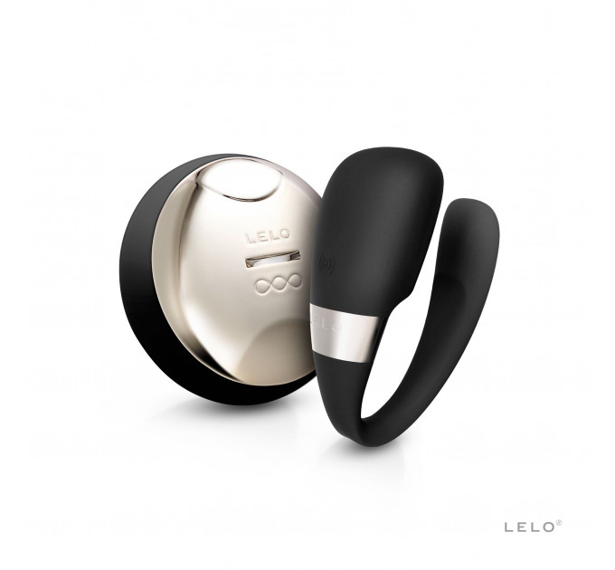 Вібратор для пар LELO Tiani 3 Black, 2 мотори, пульт ДК