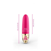 Вибратор Mystim Sleak Freak Pink, 8 режимов, внутренняя и внешняя стимуляция