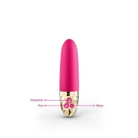 Вібратор Mystim Sleak Freak Pink, 8 режимів, внутрішня та зовнішня стимуляція — Переглянути зображення 5