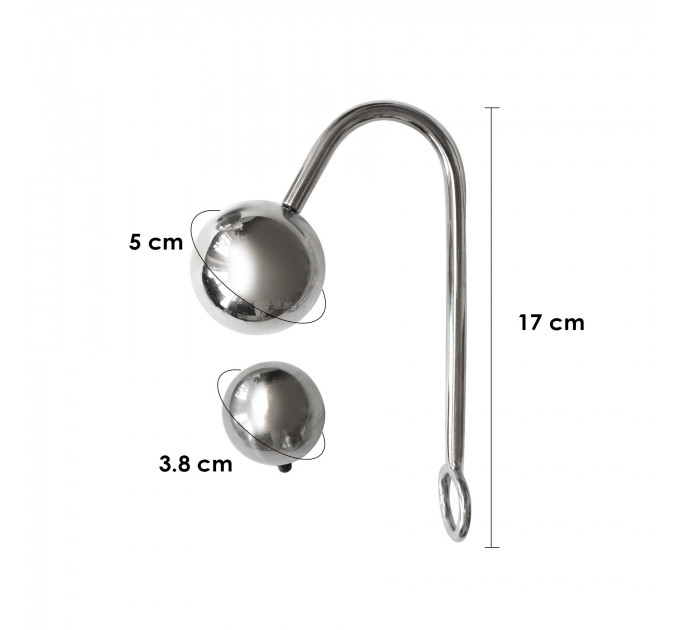 Бондажний набір з металевим анальним гаком Art of Sex Bridget Bondage set with anal hook № 4