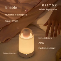 Вакуумный стимулятор с вибрацией «конфетка на палочке» KISTOY Bling Pop, зарядный кейс-ночник — Просмотреть изображение 7