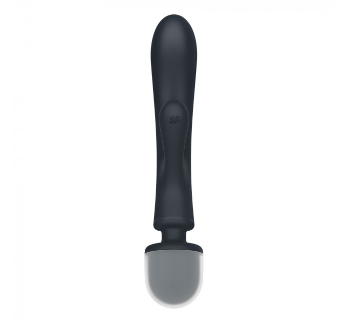 Вібратор-кролик з вібромасажером Satisfyer Triple Lover Grey, 3 мотори