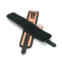 Поножі Liebe Seele Rose Gold Memory Ankle Cuffs, натуральна шкіра, рожеве золото — Переглянути зображення 4