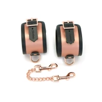 Поножі Liebe Seele Rose Gold Memory Ankle Cuffs, натуральна шкіра, рожеве золото — Переглянути зображення 11