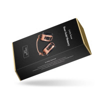 Поножі Liebe Seele Rose Gold Memory Ankle Cuffs, натуральна шкіра, рожеве золото — Переглянути зображення 12