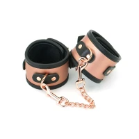 Поножі Liebe Seele Rose Gold Memory Ankle Cuffs, натуральна шкіра, рожеве золото — Переглянути зображення 1