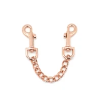 Поножі Liebe Seele Rose Gold Memory Ankle Cuffs, натуральна шкіра, рожеве золото — Переглянути зображення 9
