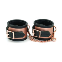 Поножі Liebe Seele Rose Gold Memory Ankle Cuffs, натуральна шкіра, рожеве золото — Переглянути зображення 10