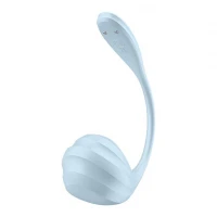 Смарт-виброяйцо Satisfyer Smooth Petal Connect App Light Blue — Просмотреть изображение 4