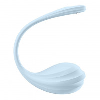 Смарт-виброяйцо Satisfyer Smooth Petal Connect App Light Blue