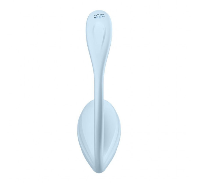 Смарт-віброяйце Satisfyer Smooth Petal Connect App Light Blue
