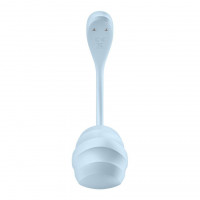 Смарт-виброяйцо Satisfyer Smooth Petal Connect App Light Blue