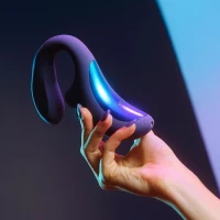Кліторально-вагінальний звуковий стимулятор LELO Enigma WAVE Cyber Purple, 3 типи стимуляції — Переглянути зображення 14