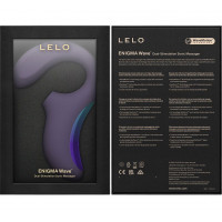 Клиторально-вагинальный звуковой стимулятор LELO Enigma WAVE Cyber Purple, 3 типа стимуляции — Просмотреть изображение 7