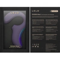 Кліторально-вагінальний звуковий стимулятор LELO Enigma WAVE Cyber Purple, 3 типи стимуляції — Переглянути зображення 12