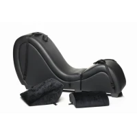 Секс-крісло з подушками Master Series Kinky Sex Lounge with Cushions - Black — Просмотреть изображение 6