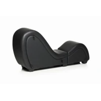 Секс-крісло з подушками Master Series Kinky Sex Lounge with Cushions - Black — Просмотреть изображение 5