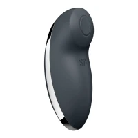 Вібростимулятор-пульсатор Satisfyer Tap &amp; Climax 2 Grey, ефект постукування пальцем — Просмотреть изображение 4