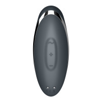 Вибростимулятор-пульсатор Satisfyer Tap & Climax 2 Grey, эффект постукивания пальцем